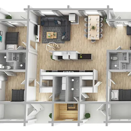 Levillenet Bearlodge At Centre Chalet