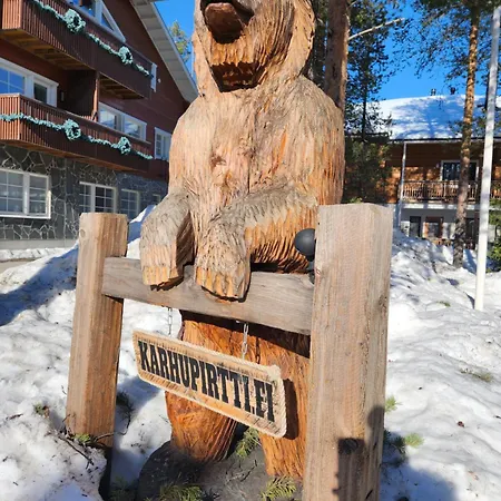 Bear Log Cabin, Centre By Levillenet *